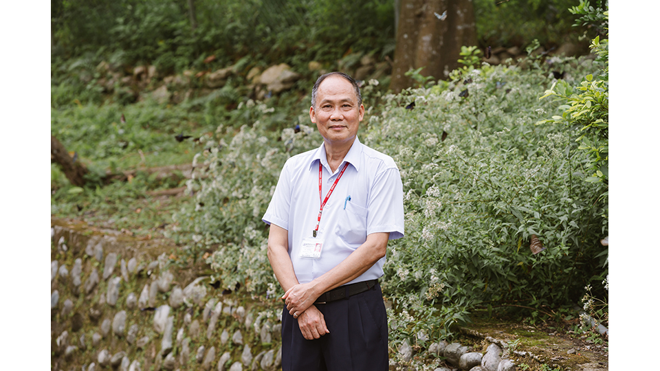 桂山發電廠廠長葉登富。